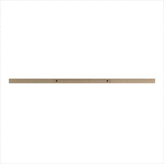GoodHome Cusko hvidolieret egetræ hylde 3,8 x 23,5 x 118 cm