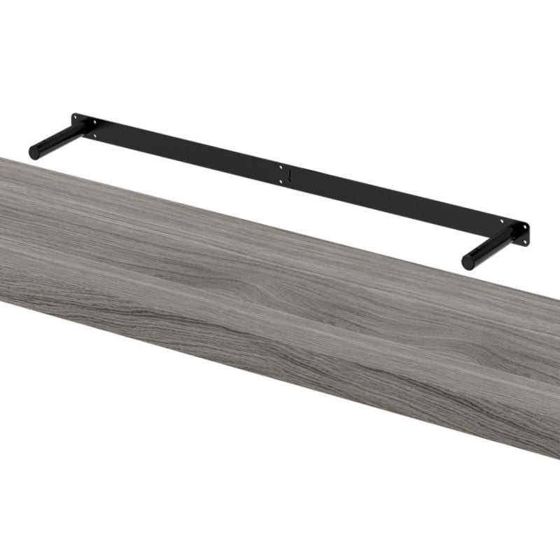 GoodHome Cusko væghylde 3,8 x 23,5 x 118 cm i grå eg