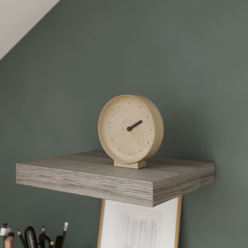 Hylde 3,8 x 23,5 x 30 cm GoodHome Cusko grå eg