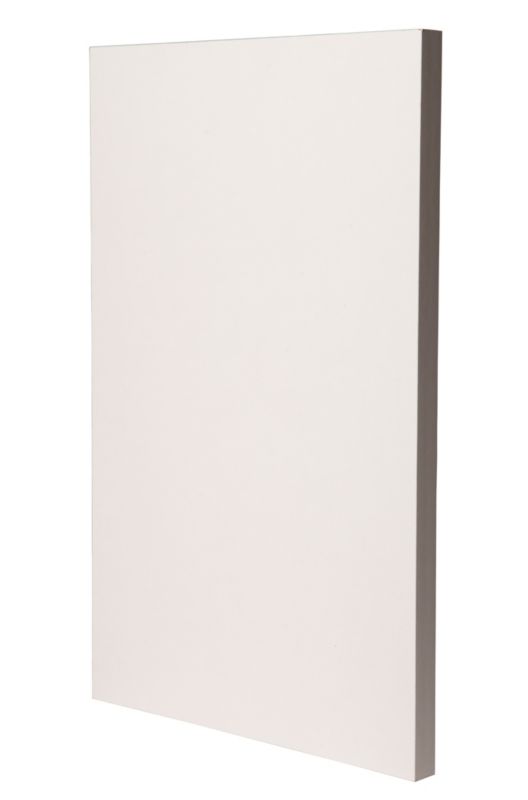 Hvid laminat hylde 80 x 20 x 1,8 cm