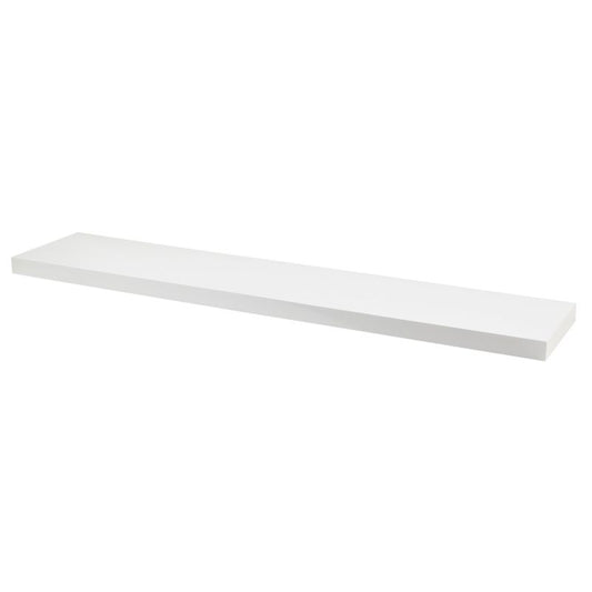 Cusko hylde 30 x 235 x 1180 mm i hvid højglans