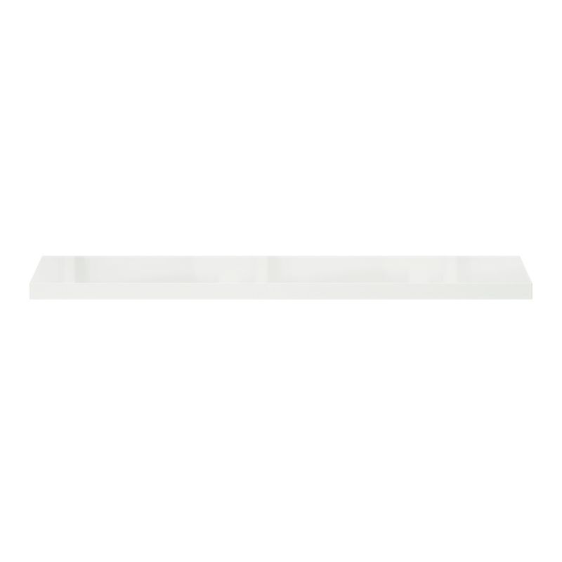 Cusko hylde 30 x 235 x 1180 mm i hvid højglans