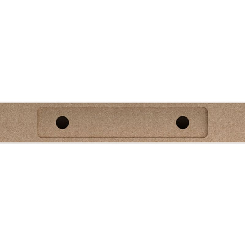 Cusko flydende hylde 30 x 235 x 300 mm i hvid højglans
