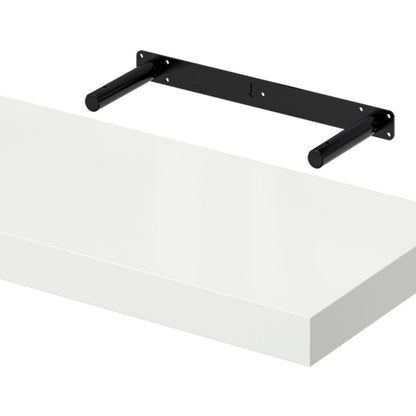 Cusko hylde 30 x 235 x 600 mm hvid højglans