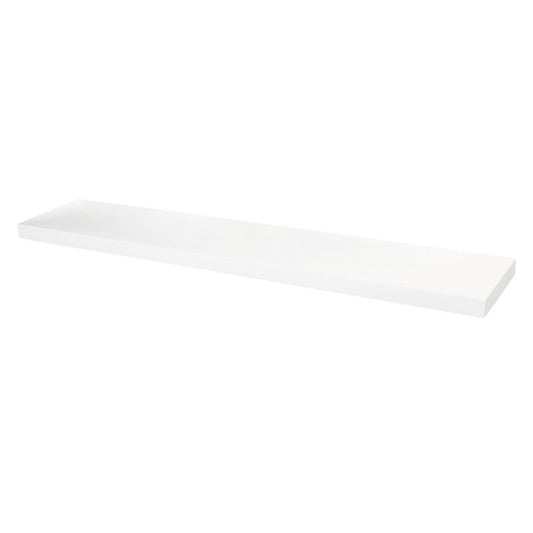 Dekorativ hylde Form Cusko 38 x 235 x 1180 mm hvid