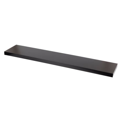 Dekorativ hylde Form Cusko 38 x 235 x 1180 mm mat-sort