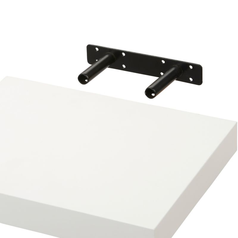 Dekorativ hylde Form Cusko 38 x 235 x 300 mm hvid