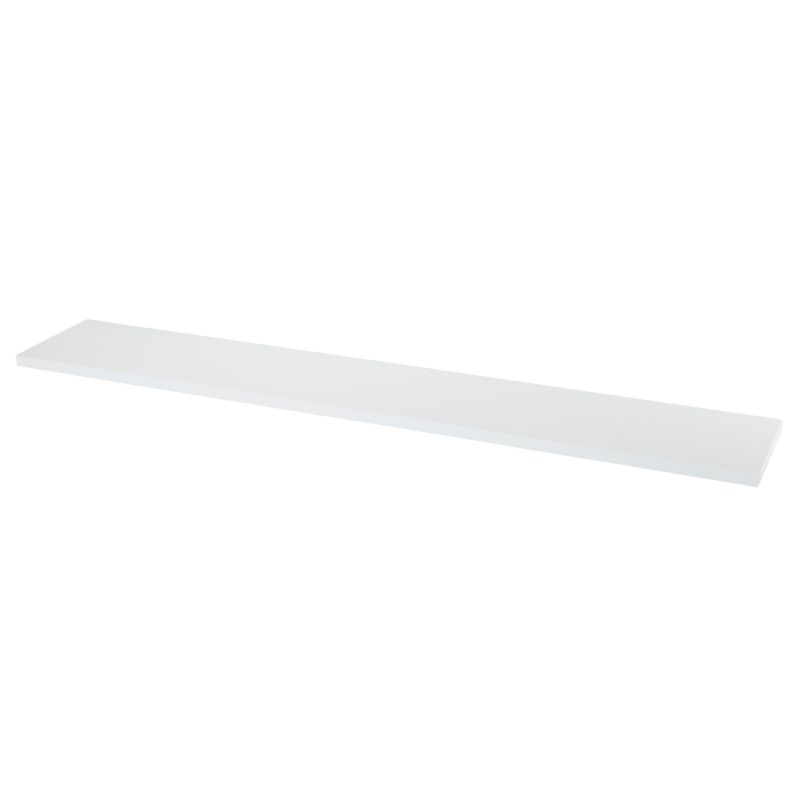 Dekorativ hylde Form Rigga 18 x 190 x 1180 mm hvid