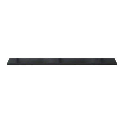 Dekorativ hylde Form Rigga 18 x 190 x 1180 mm mat-sort