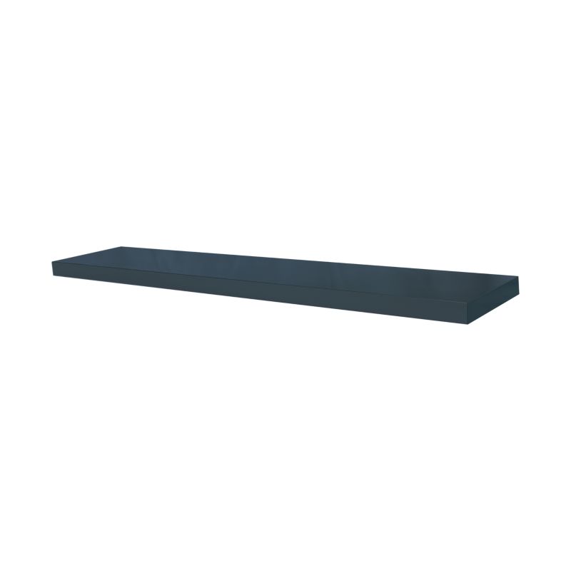 Dekorativ hylde GoodHome Cusko 38 x 235 x 1180 mm i marineblå