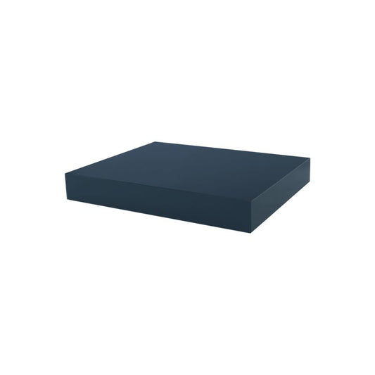 GoodHome Cusko dekorativ hylde 38 x 235 x 300 mm i marineblå
