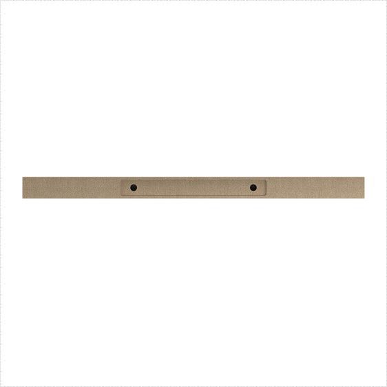Dekorativ hylde GoodHome Cusko 38 x 235 x 600 mm i marineblå