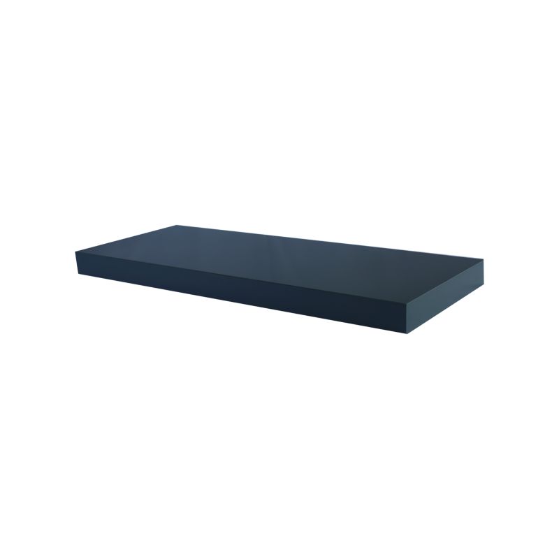 Dekorativ hylde GoodHome Cusko 38 x 235 x 600 mm i marineblå