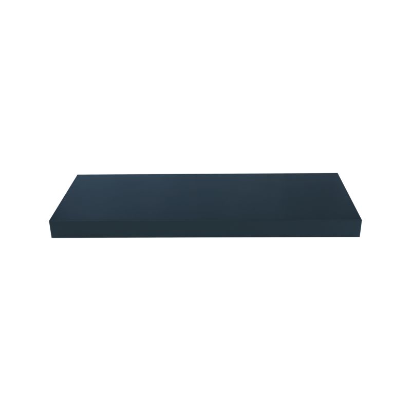 Dekorativ hylde GoodHome Cusko 38 x 235 x 600 mm i marineblå