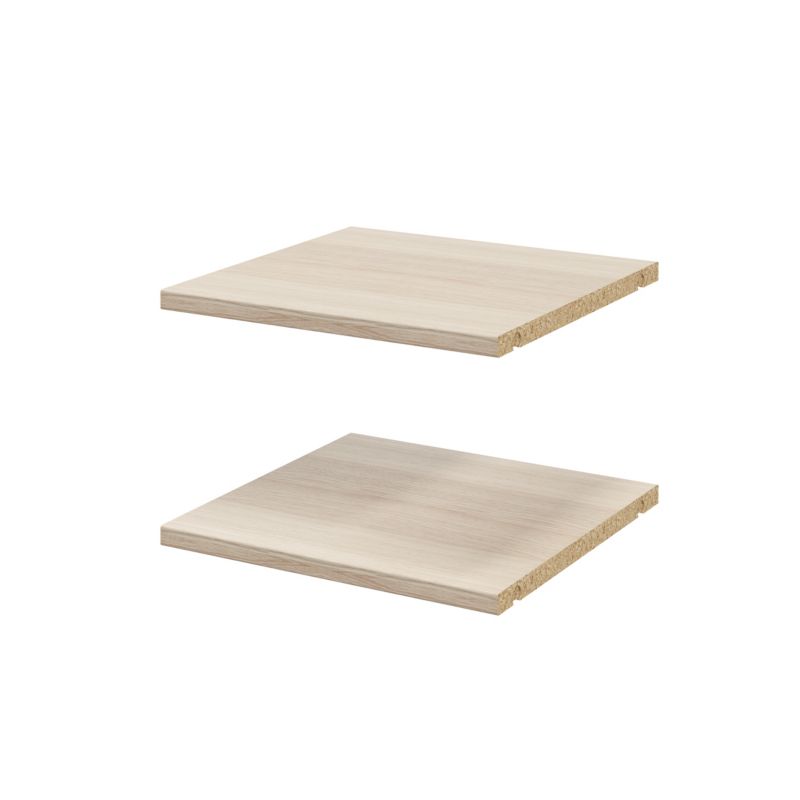 Hylde til korpus 33,9 x 33,2 cm GoodHome Atomia egetræ 2 stk.