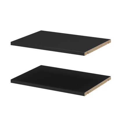 Hylde til korpus 35 x 50 cm GoodHome Atomia sort 2 stk.