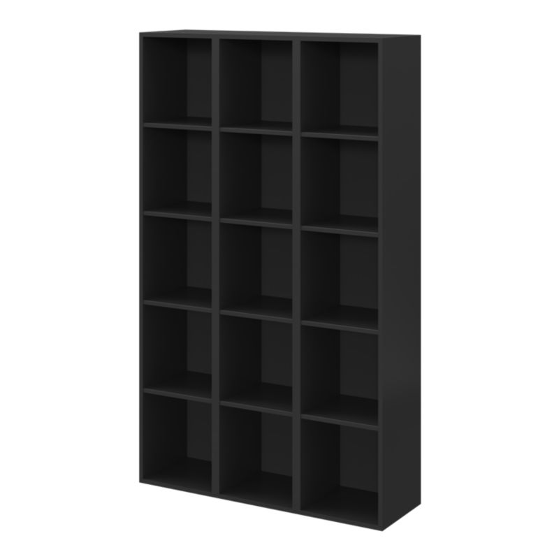 Hylde til korpus 35 x 50 cm GoodHome Atomia sort 2 stk.