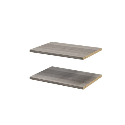 Hylde til korpus 35 x 50 cm GoodHome Atomia grå eg 2 stk.