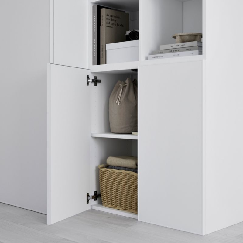 GoodHome Atomia hylle til korpus 35 x 75 cm hvid, 2 stk.