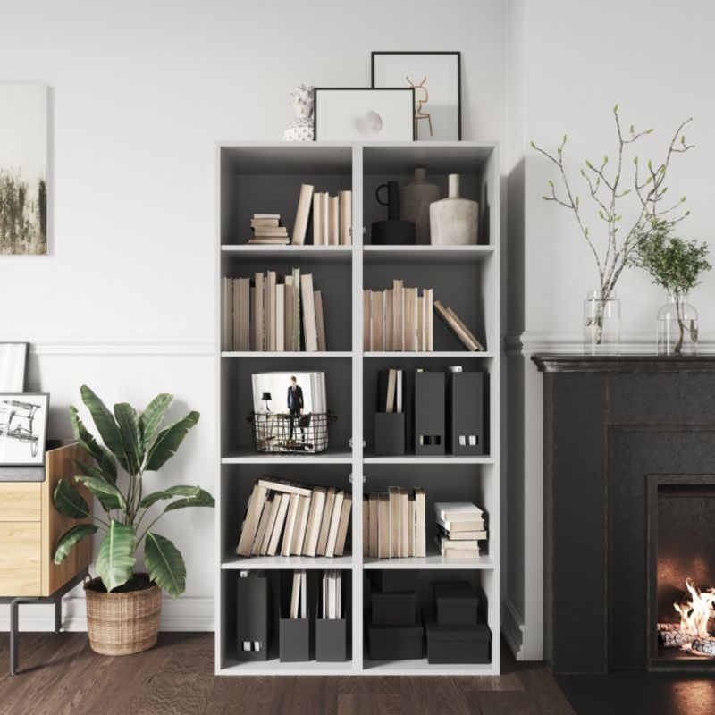 GoodHome Atomia hylle til korpus 45 x 50 cm hvid, 2 stk.