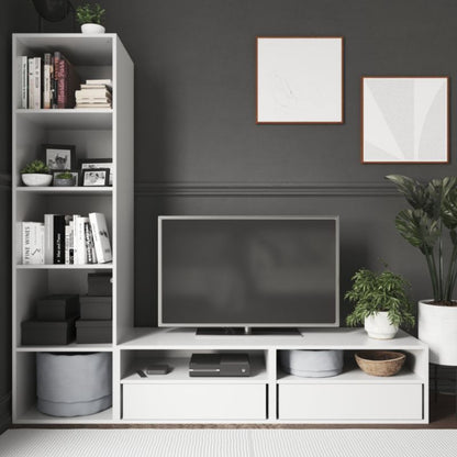 GoodHome Atomia hylle til korpus 45 x 50 cm hvid, 2 stk.