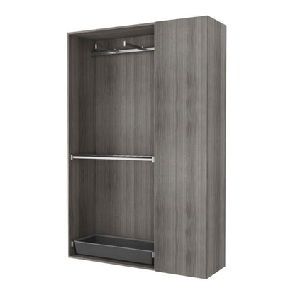 Hylde til korpus 45 x 50 cm GoodHome Atomia grå eg 2 stk.