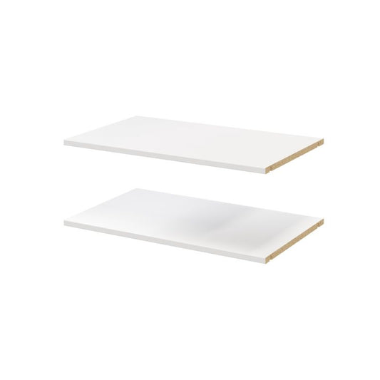 Hylde til korpus 45 x 75 cm GoodHome Atomia hvid 2 stk.