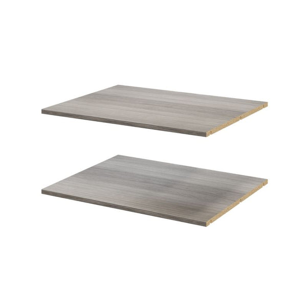 Hylde til korpus 58 x 75 cm GoodHome Atomia grå eg 2 stk.