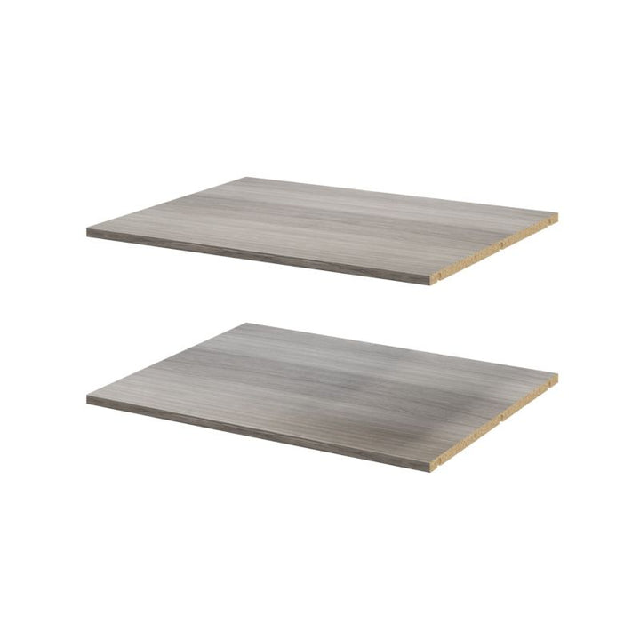 Hylde til korpus 58 x 75 cm GoodHome Atomia grå eg 2 stk.