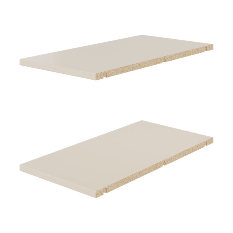 Hylde til hjørneskab 30,8 x 56,2 cm GoodHome Atomia kashmir 2 stk.