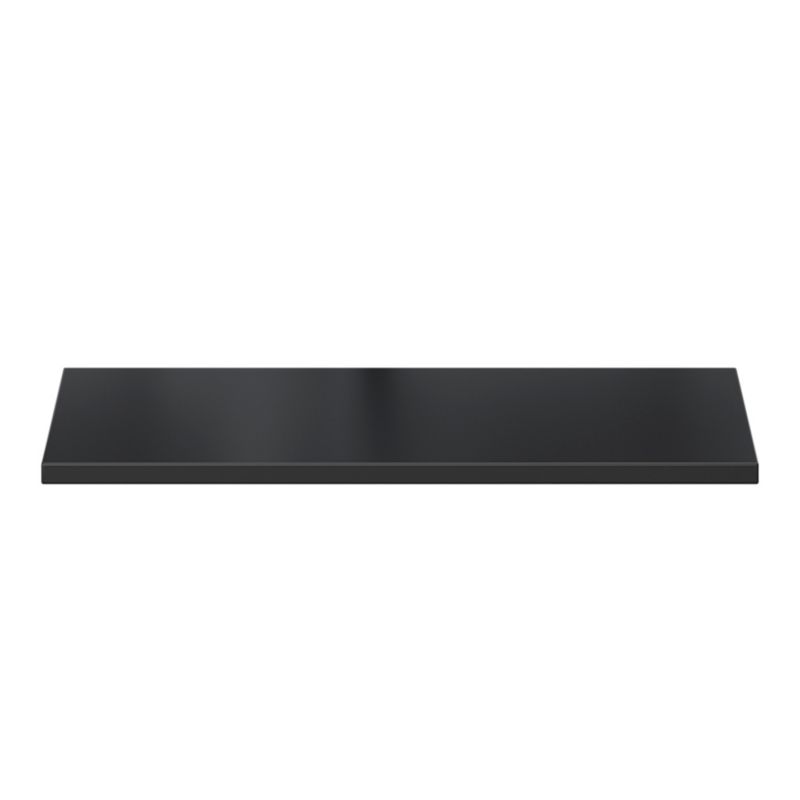 GoodHome Rigga hylde 29 x 60 cm mat-sort