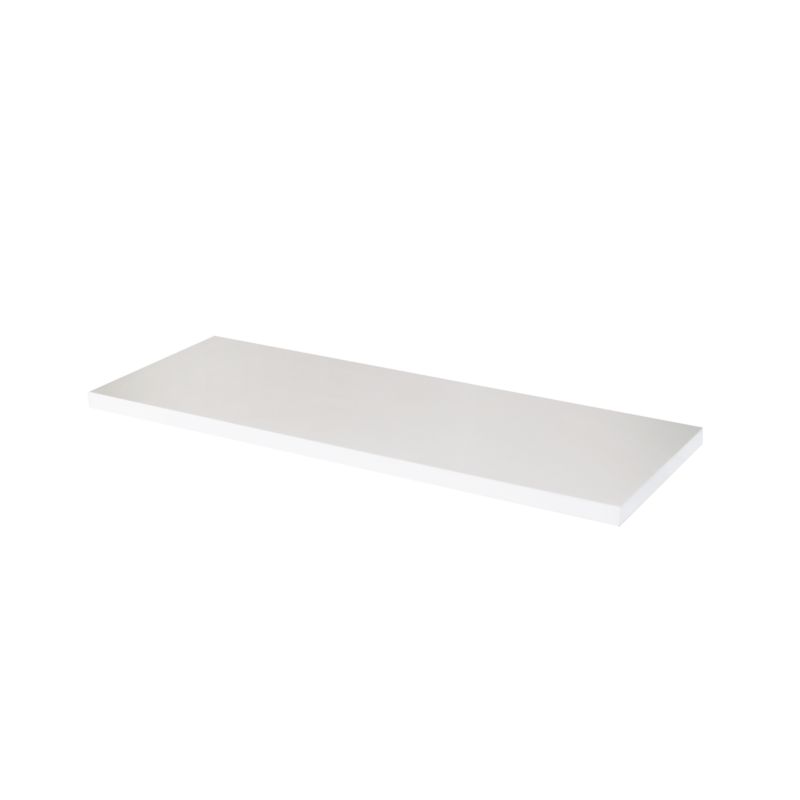 GoodHome Rigga hylde 29 x 80 cm hvid