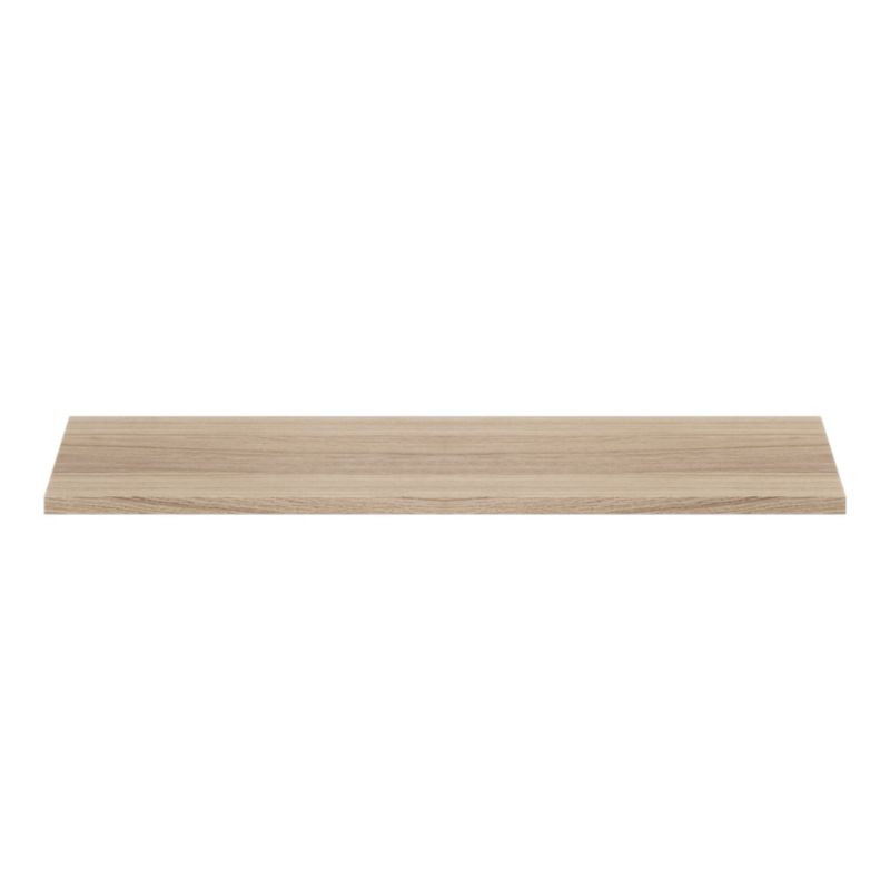 GoodHome Rigga hylde 29 x 80 cm i egetræ