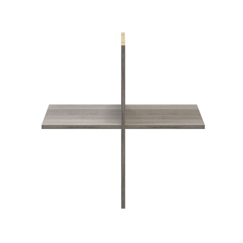 Krydsplade til korpus 35 x 75 x 75 cm GoodHome Atomia grå eg