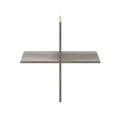 Krydsplade til korpus 35 x 75 x 75 cm GoodHome Atomia grå eg