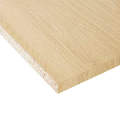 Møbelhylde 250 x 60 x 1,8 cm i sonoma-eg
