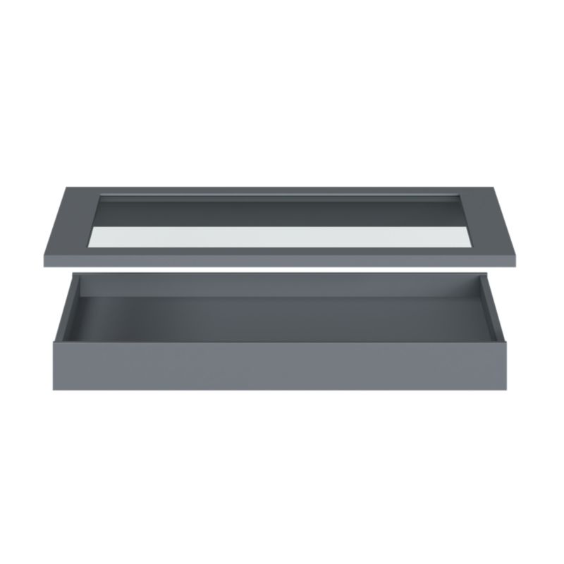 Metalhylde til korpus 58 x 75 cm GoodHome Atomia grå