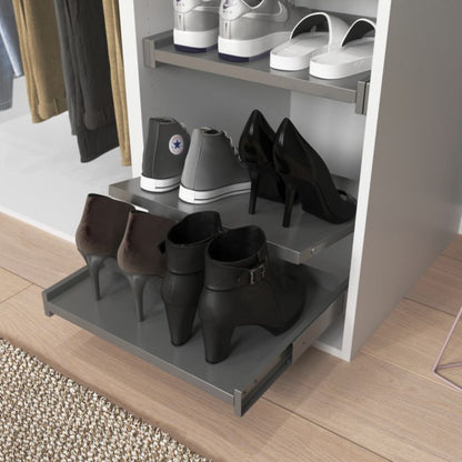 GoodHome Atomia 2-niveau skohylde til korpus 45/58 x 50 cm