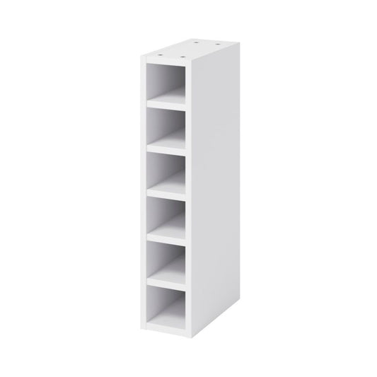 GoodHome Caraway hvid vinreol 15 cm