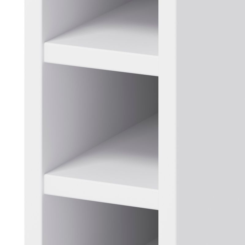 GoodHome Caraway hvid vinreol 15 cm