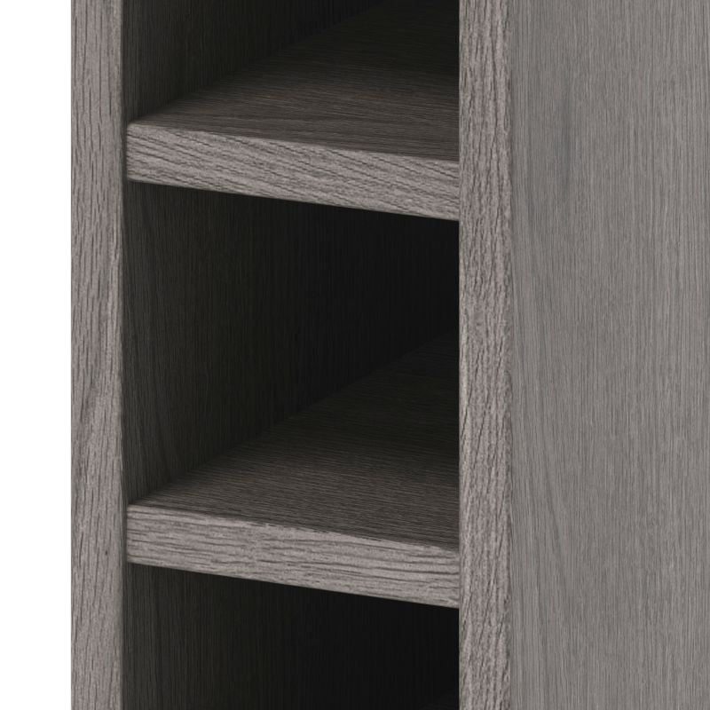GoodHome Caraway vinreol 15 cm grå eg