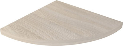 Hjørnehylde 1,8 x 25 x 25 cm GoodHome Rigga egetræ