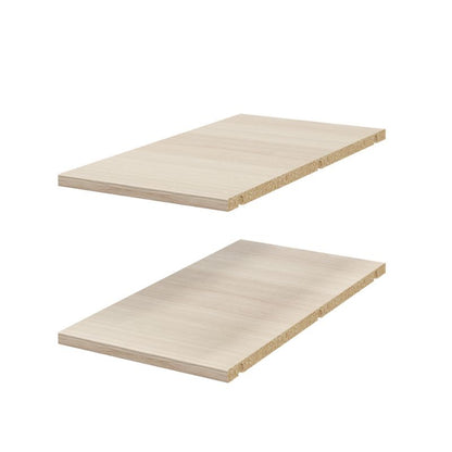 Hjørnehylde til hjørneskab 30 x 225 cm GoodHome Atomia egetræ 2 stk.