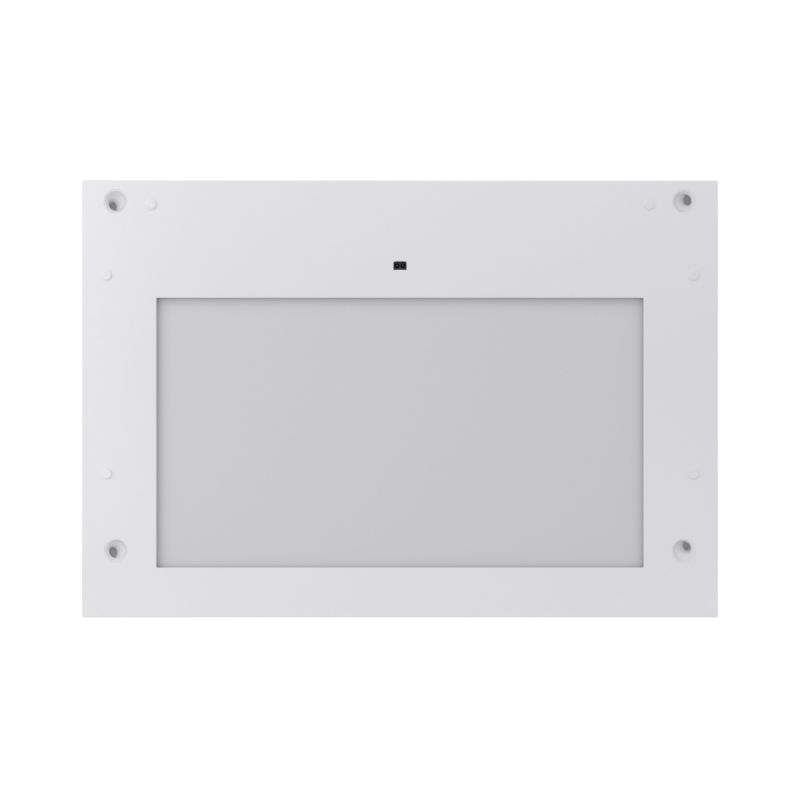 GoodHome Caraway oplyst hylde 50 cm hvid