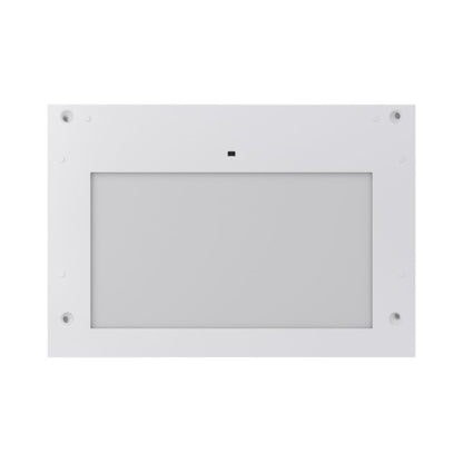 GoodHome Caraway oplyst hylde 50 cm hvid