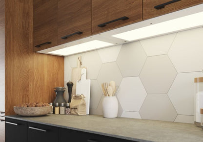 GoodHome Caraway oplyst hylde 80 cm