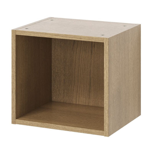 GoodHome Caraway vandret hylde 40 cm lys eg