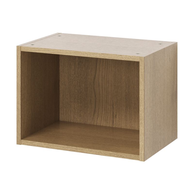 GoodHome Caraway vandret hylde 50 cm lys eg
