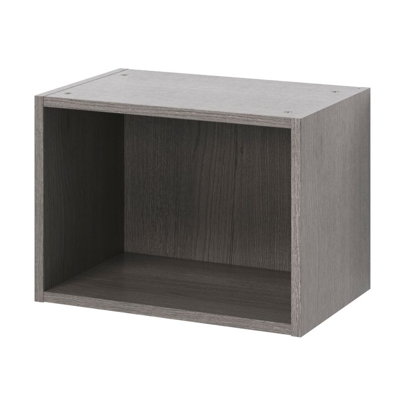 GoodHome Caraway vandret hylde 50 cm grå eg
