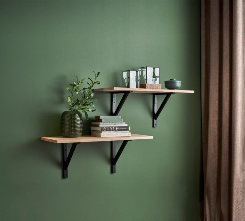 Knastfri fyrretræs hylde 18 x 300 x 1200 mm